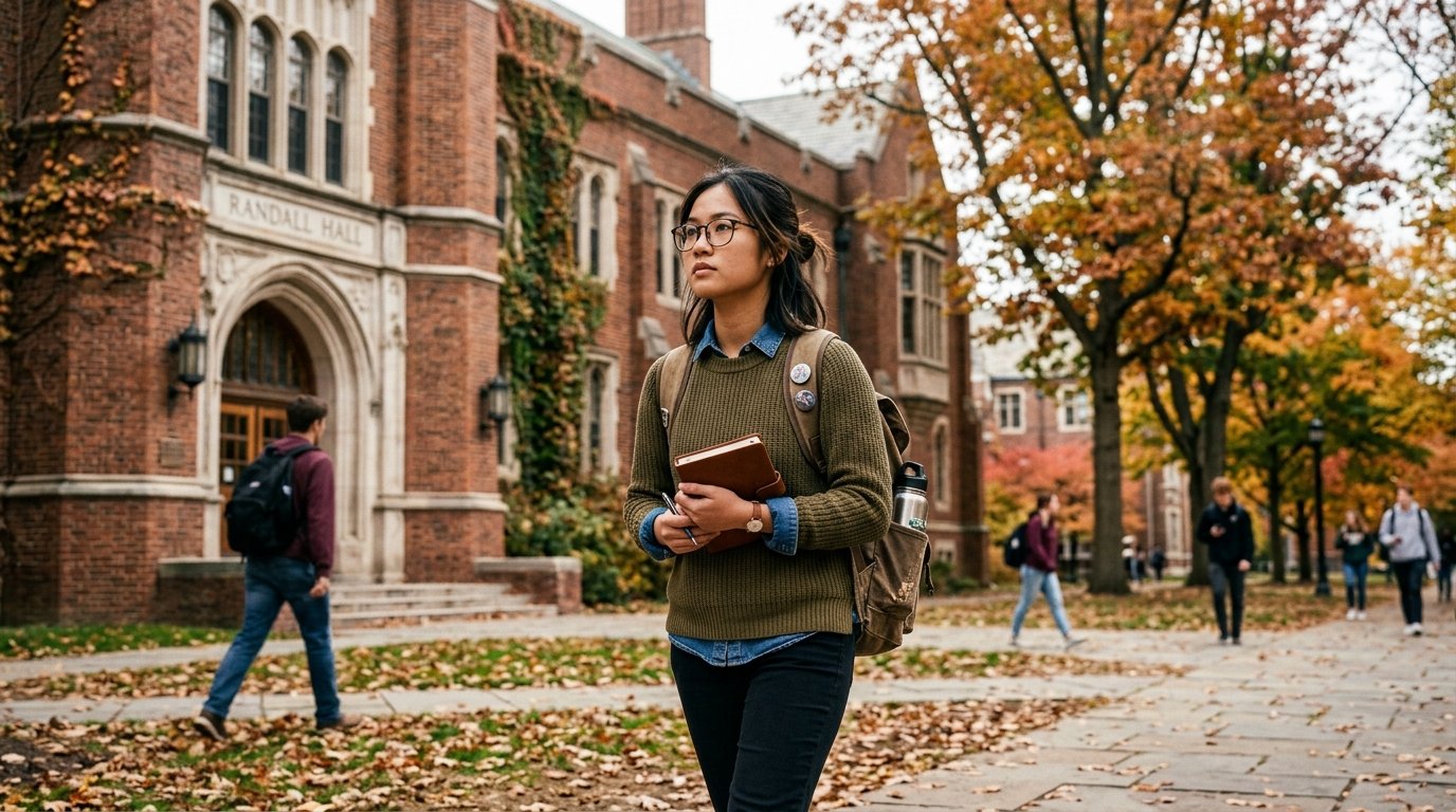 Student receiving legal work authorization